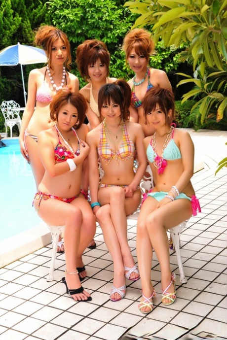 Nude Group Girls Bikini - Japanese Bikini Porn Pics & Nude Mature Photos - IdealMature.com